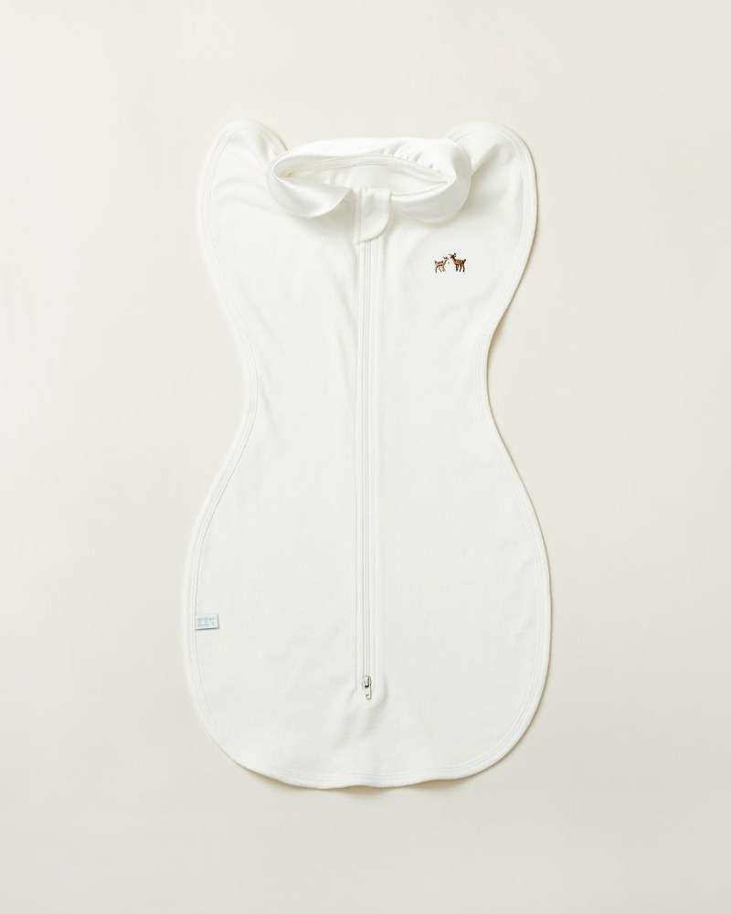 Deer Embroidery Swaddle Wrap 2 Types