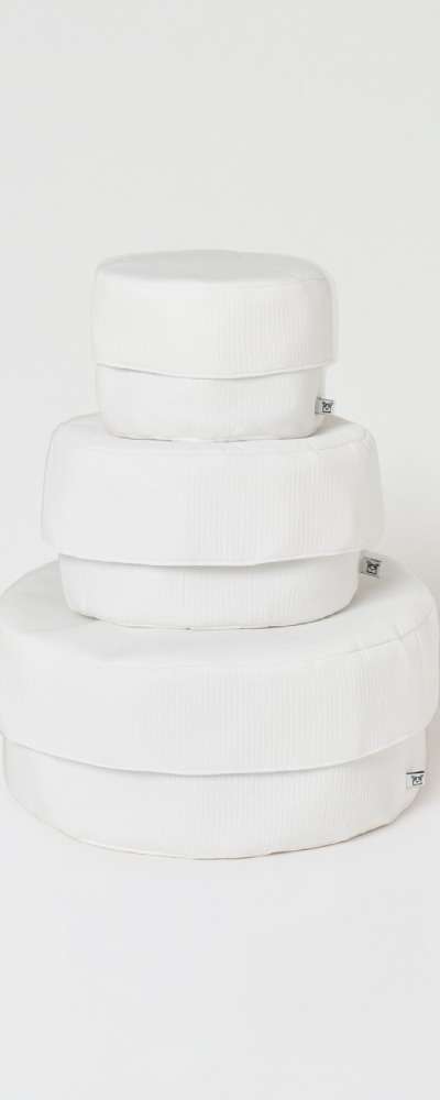 Round Quilted Box Set of 3