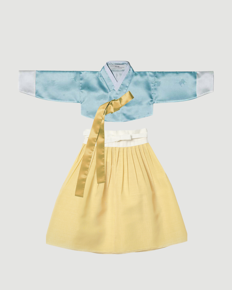 [Best Combination] Girls' Hanbok Spring Light