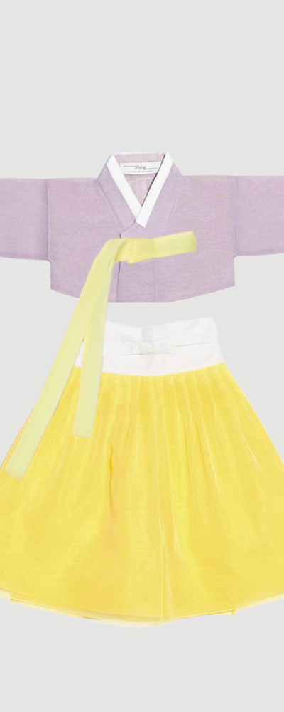 [Best Combination] Girls' Summer Hanbok Cool Tone