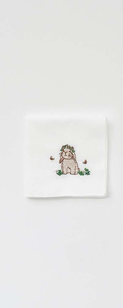 [SALE] Rabbit Gauze Handkerchief 5 Types (Single Item)