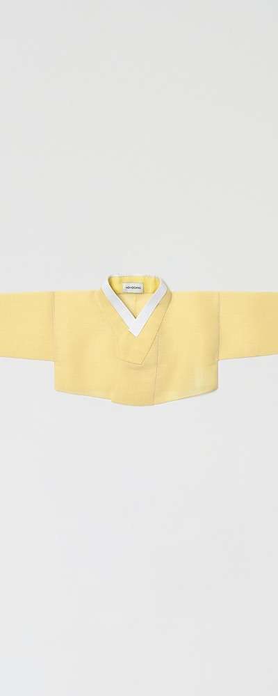 [10 days processing] Girls' Ramie Jeogori Hanbok in 5 Colors