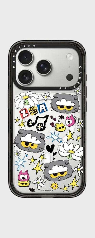 ZO&FRIENDS X CASETiFY ステッカーケース (iPhone 17 Pro)