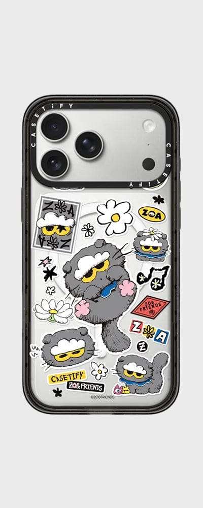 ZO&FRIENDS X CASETiFY ZOA ステッカーケース (iPhone 17 Pro Max)