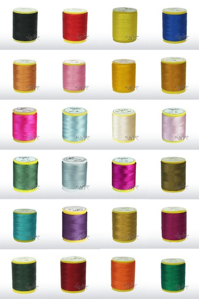 Silk Thread 41 Colors 300m - Silk Embroidery Thread, Sewing Thread