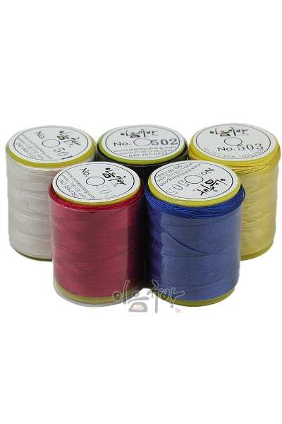 Anaidoh Five-Color Thread Set - Embroidery, Silk Thread, Sewing Thread, Leather Craft Materials