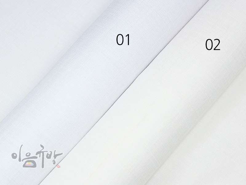 Mosi Linen Fabric (White, Ivory White) [Korean Traditional Bojagi Craft Material, Hanbok Fabric, Traditional Ramie]