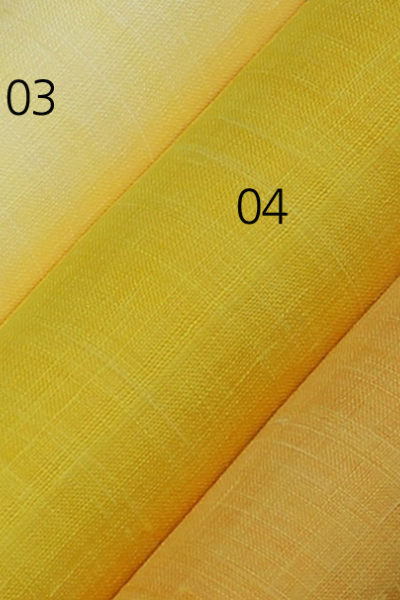 Ramie Fabric (Pale Yellow, Yellow, Light Orange) [Embroidery Material, Fabric, Traditional Ramie, Hanbok Fabric, Jogakbo]