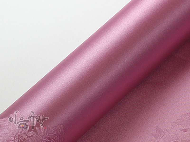 Mbon Dan 07 - Small Flower Pattern (Pink) [Korean Traditional Craft Material, Natural Silk, Silk, Dupion, Hanbok Fabric]