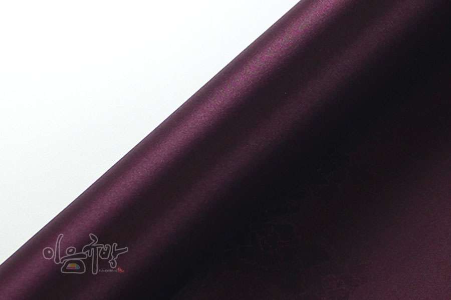 Small Flower Pattern Silk Damask 09 (Deep Plum) [Gyubang Craft Material, Real Silk, Silk Fabric, Yangdan, Korean Traditional Dress Fabric]