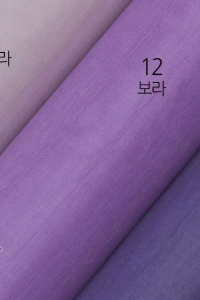 Oksa Silk Fabric (Light Purple, Purple, Navy Purple) [Korean Traditional Craft Material, Silk Damask, Hanbok Fabric]