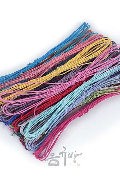 Twisted Thin Cord - 33 Color Set 1 [Gyubang Craft Materials, Traditional Knot, Rayon Thread]