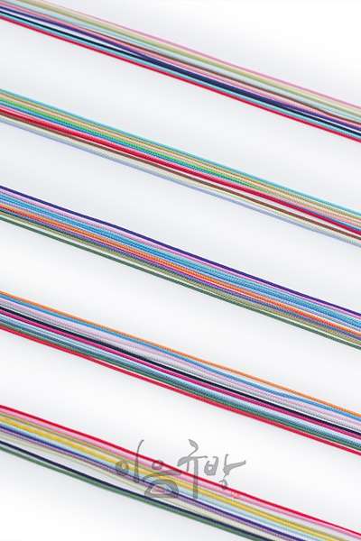 Knotted Cord - Twisted Fine Thread 10 Bundles - Traditional Knot, Rayon Thread, Knot Bracelet, Mask String