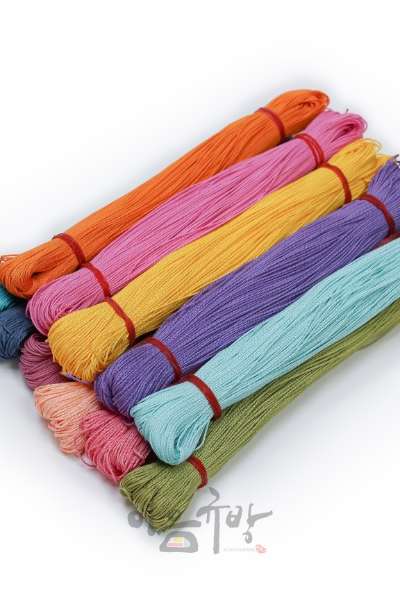 Twisted Thin Thread Spool - Rayon Cord (Approx. 100m) [Traditional Knot Craft Material, Cord, Korean Traditional Knot, Rayon Thread]