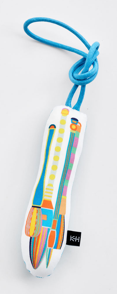 2026 Royal Court Culture Festival Calligraphy Brush Fabric Keyring