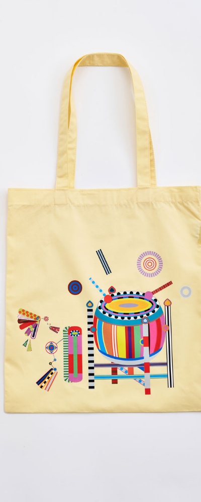 2026 Royal Culture Festival Yellow Dance Eco Bag