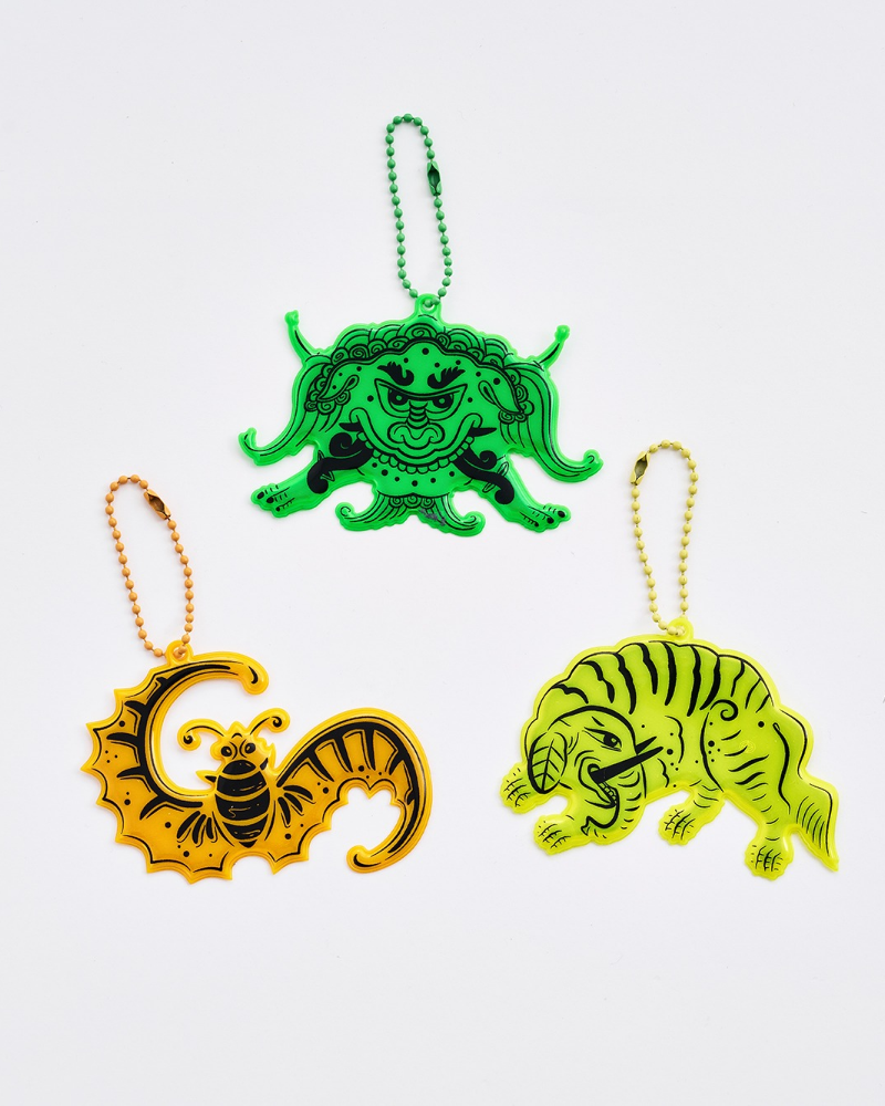 Gyeongbokgung Jagyeongjeon Chimney Protective Safety Keyring