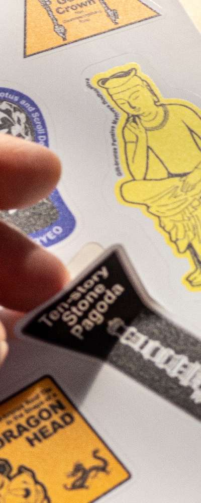 Removable Seoul Treasure Sticker