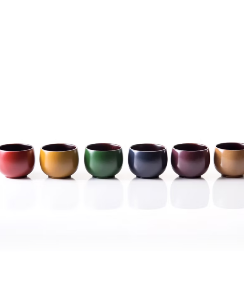 Lacquer Colored Teacup (1P) (3 weeks to order)