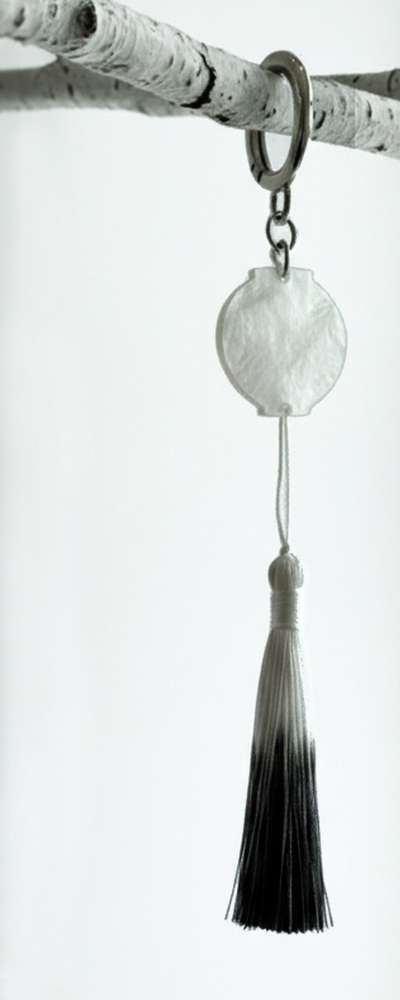 Moon Jar Norigae Keyring