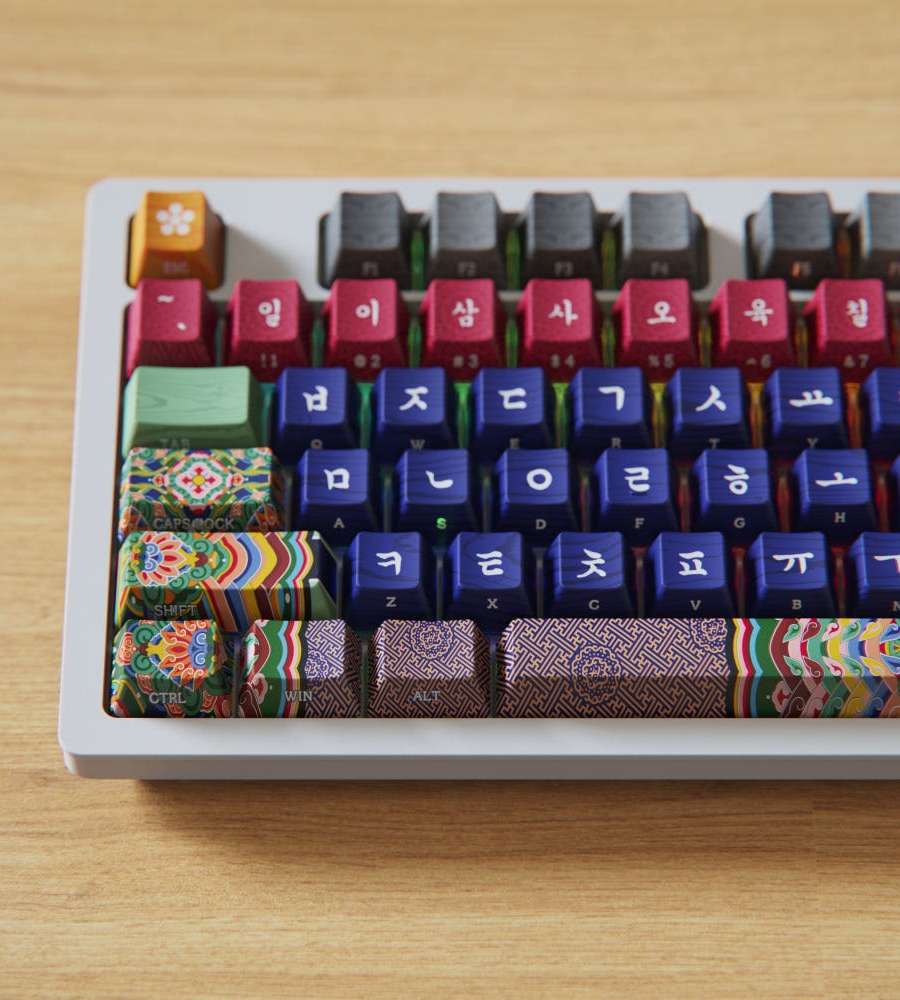 Dancheong Wired Mechanical Keyboard - Gyeongmi Hall Edition