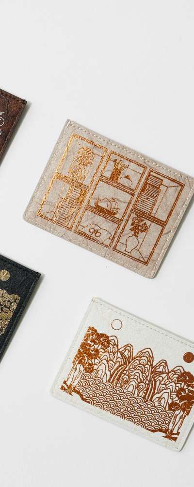 Nangdo Hanji Leather Card Wallet