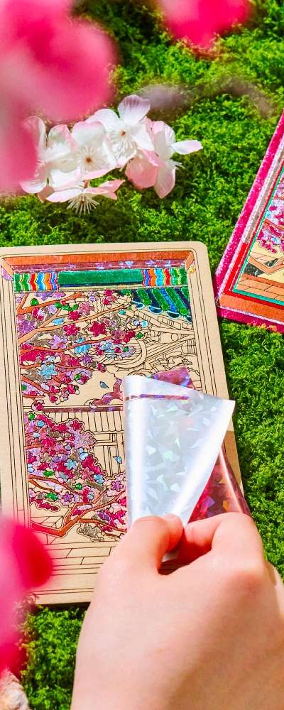 Palace Four Seasons Glitter - Changdeokgung Plum Blossoms