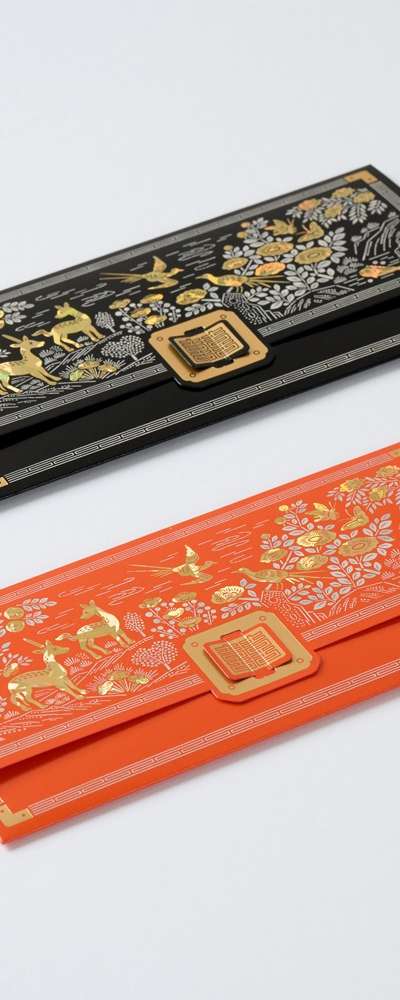 Mother-of-Pearl Thick Pattern Envelope