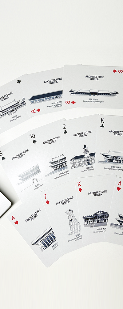 Korean Architecture Card