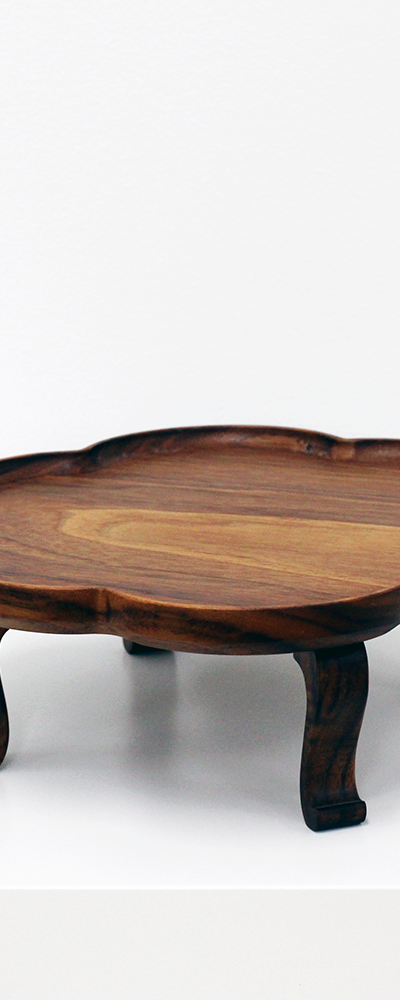 Walnut Wood Mini Soban Series (Lotus Flower Shape, Square Shape)