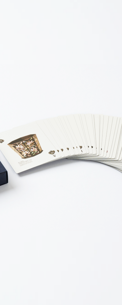 Cultural Heritage Series Playing Cards - Mother-of-Pearl Inlay Lacquerware