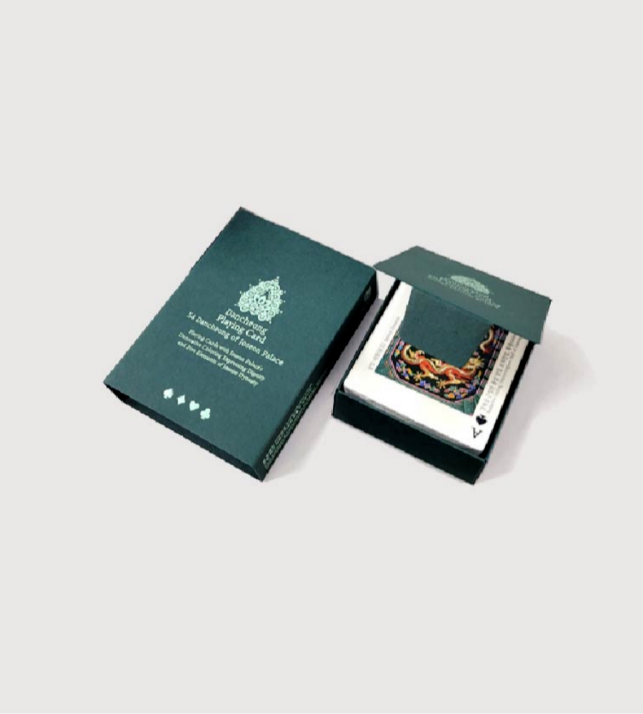 Cultural Heritage Series Playing Cards - Joseon Palace Dancheong