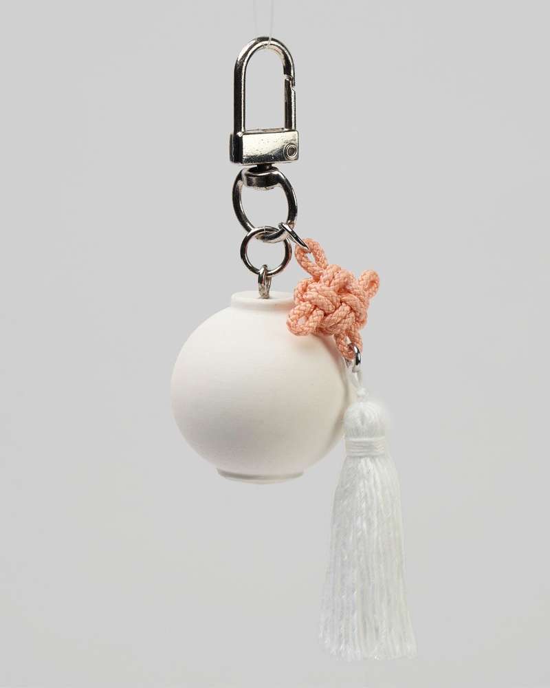Moon Jar Keyring
