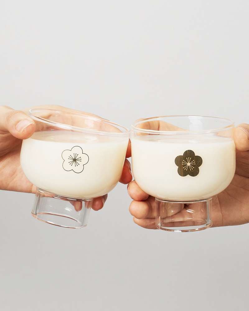 Plum Blossom Makgeolli Cup Set (2P)