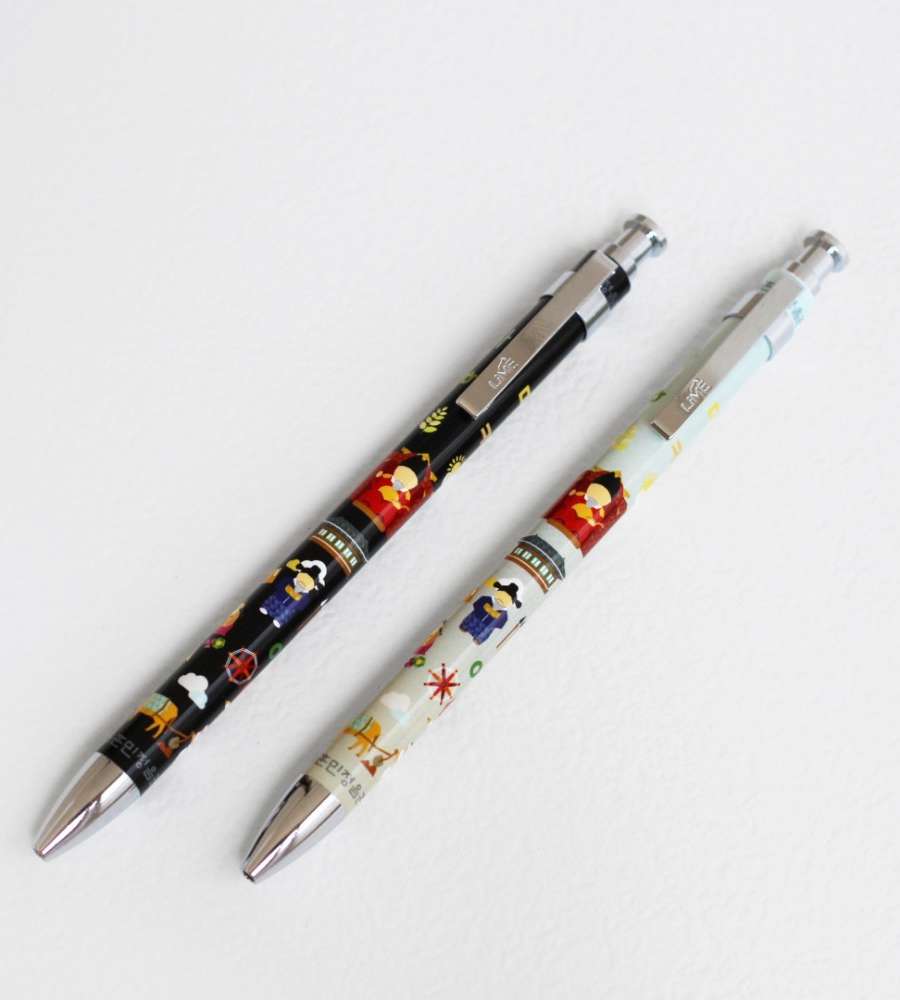 Cultural Heritage Commemorative Ballpoint Pen (King Sejong)