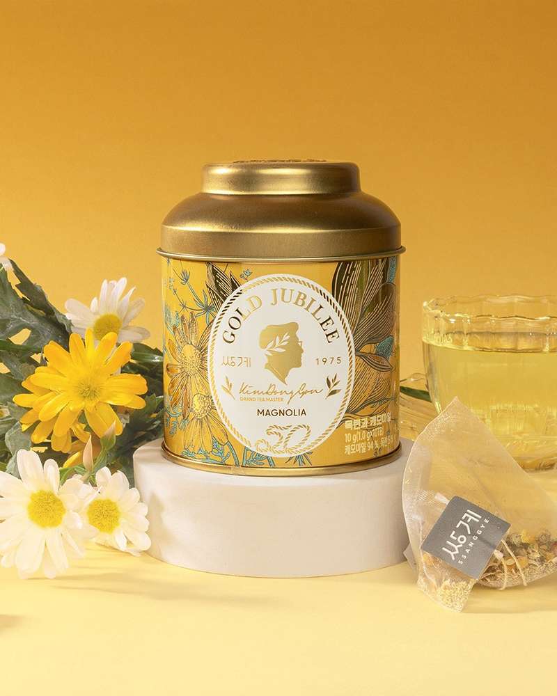 Gold Jubilee Magnolia and Chamomile Flower Tea