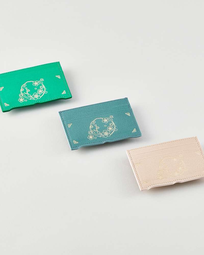Plum Blossom Pattern Card Wallet