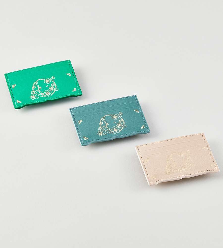 Plum Blossom Pattern Card Wallet