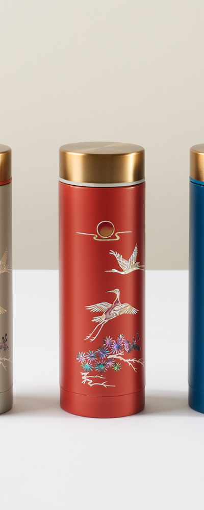 Mother-of-Pearl Colored Tumbler - Pine and Crane