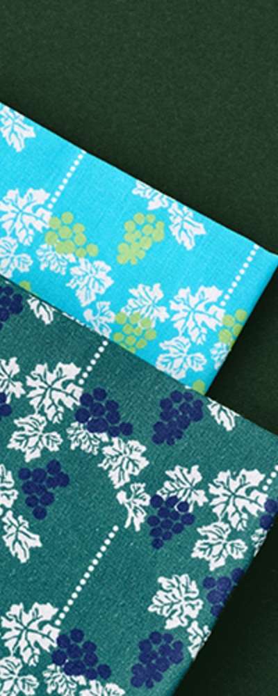 Nakseonjae Grape Pattern Handkerchief