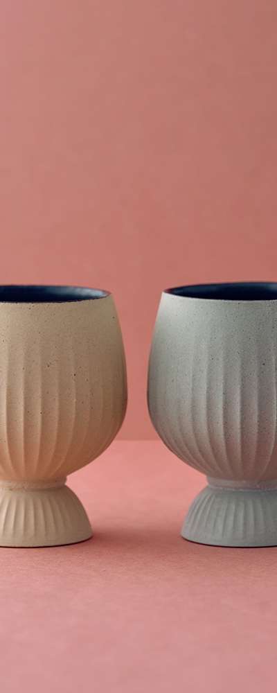 Nakseonjae Flower Pattern Bell Cup