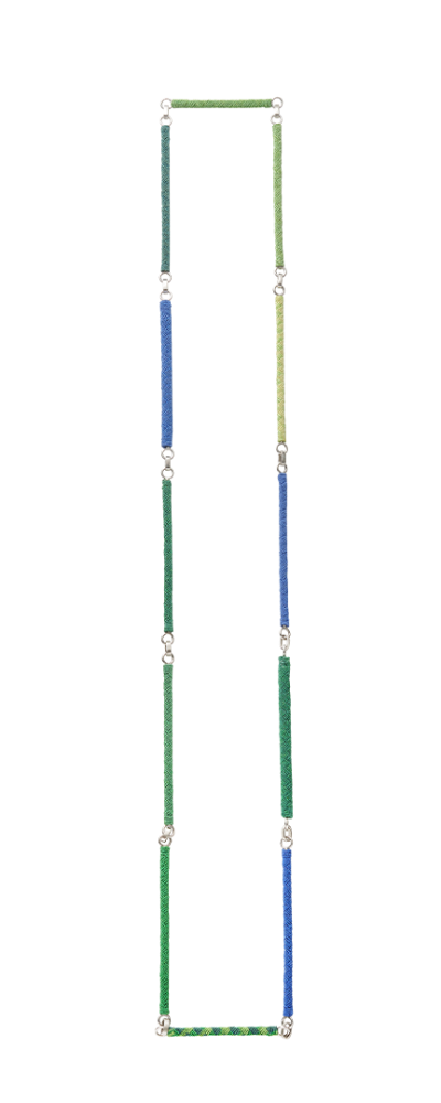 Ieum_Diamond Pattern Joint Necklace (1200)