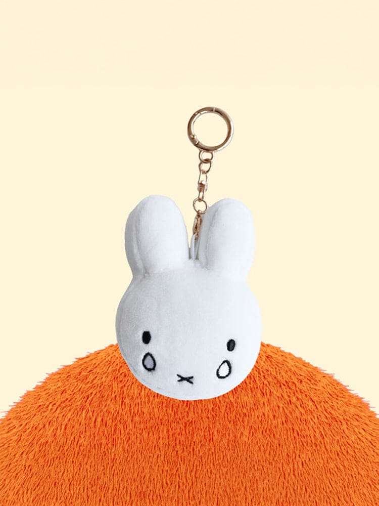 Mippi Crying Mippi Face Keyring (White)