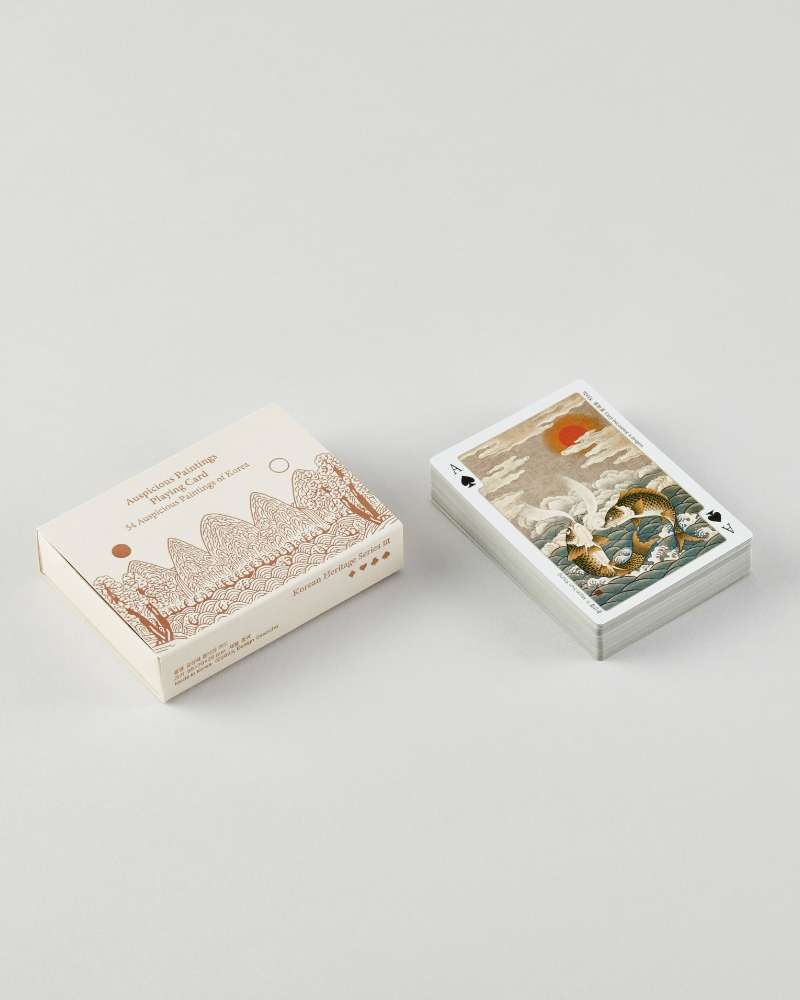 Auspicious Pattern Poker Cards