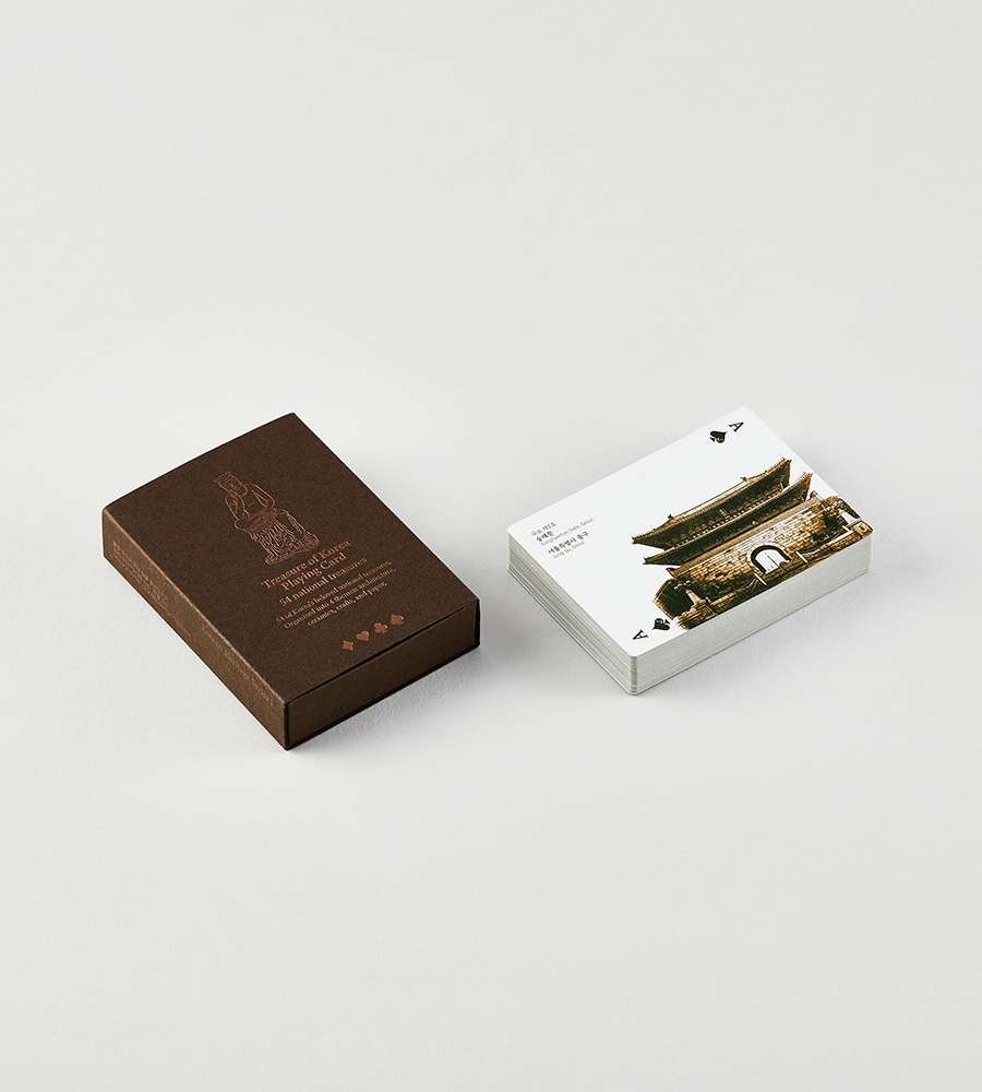 Poker Cards: Korean National Treasures and Cultural Properties