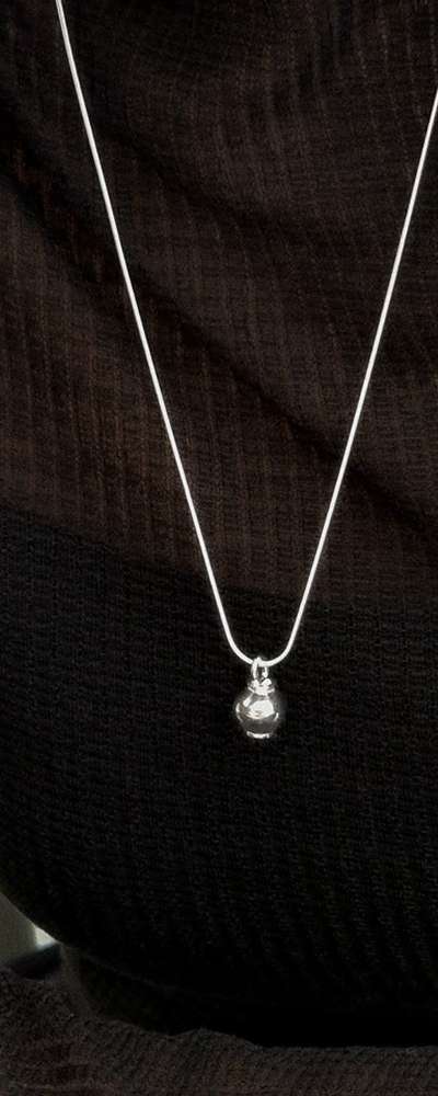 Moon Jar Necklace