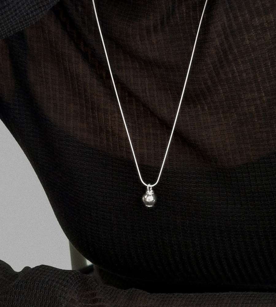 Moon Jar Necklace