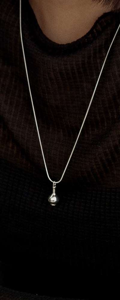 Porcelain Bottle Necklace