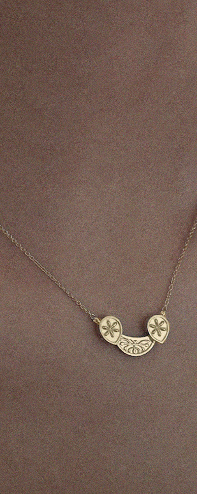 Changdeokgung Roof Tile Ornament Necklace (2-1)