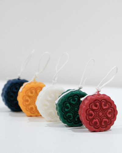 Cloud Flower Candle Set (5P)